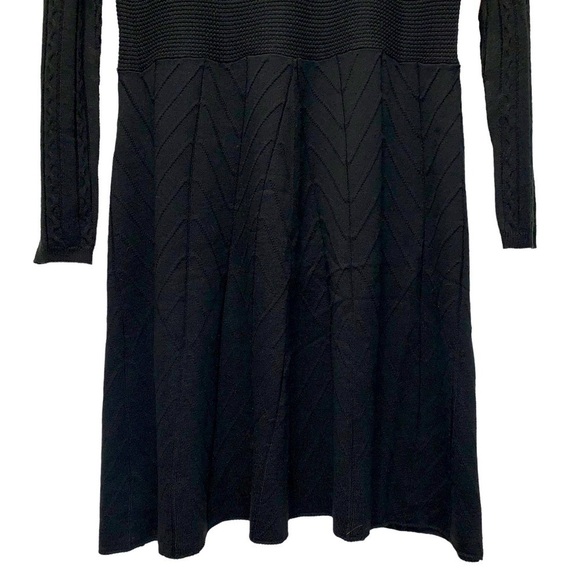 NEW Jessica Simpson Knit Long Sleeve Sweater Dress Size Medium - Picture 4 of 9